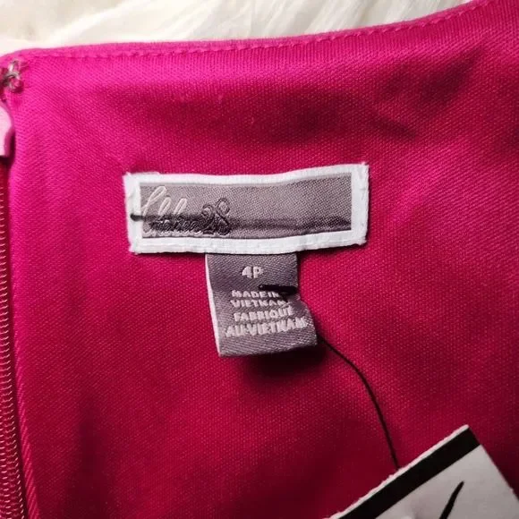 Chelsea28 Fuschia Pink Ruffle Hem Mini Dress - Picture 8 of 9